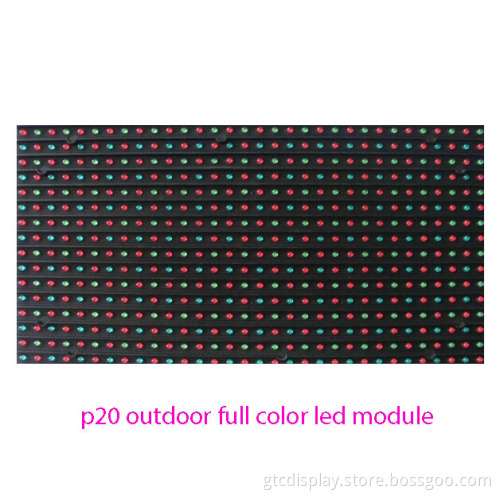 P20 Outdoor Full Color LED Display Screen Billboard Price